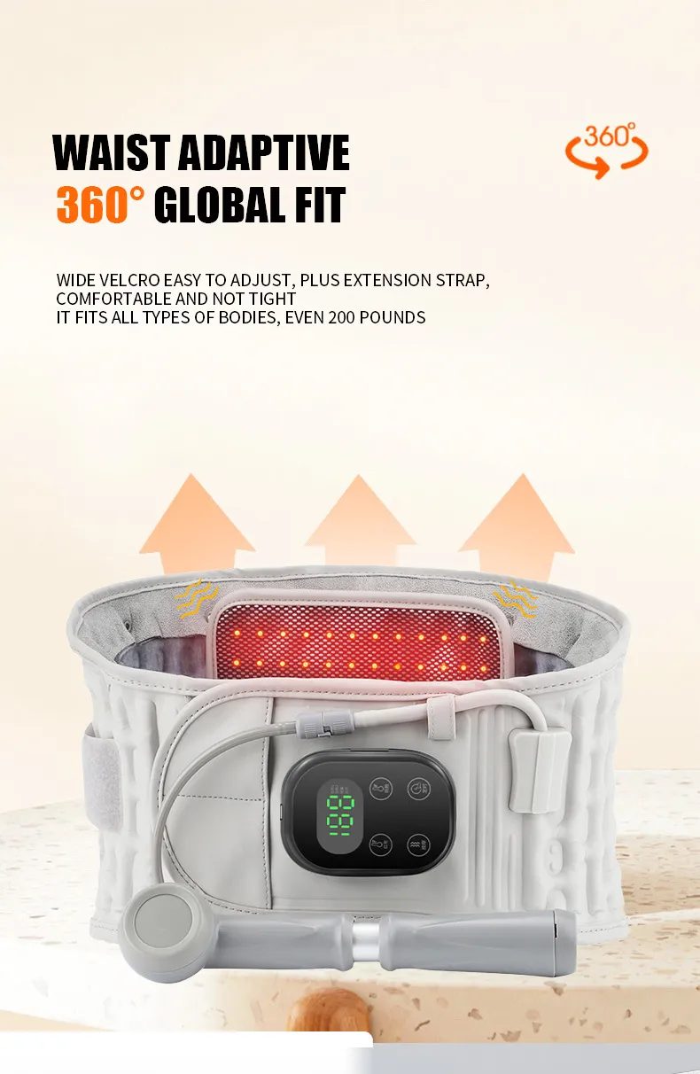 Inflatable lumbar support