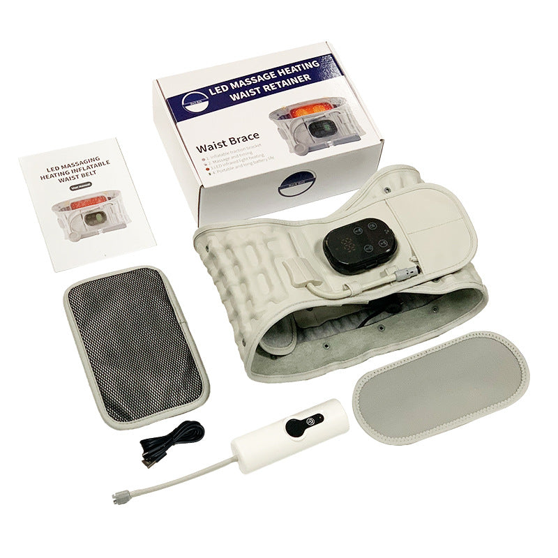 Red Light Heating Massage Waist Belt